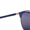 Secondhand Dior Navy Blue/Two Tone DiorSoReal U5WZJ Aviator Sunglasses - '10s