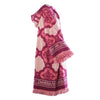 Secondhand Zimmermann Lola Hooded Fringed Intarsia Cotton-Terry Kaftan - '20s