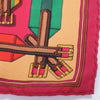 Secondhand Hermès "Les Sangles" Di Hermès Gavroche Scarf - '90s