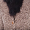 Secondhand Gibierre Tweed Jacket With Fur Detailing- '80s