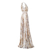 Secondhand Roberto Cavalli Printed Silk Maxi Dress - '10s