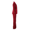 Secondhand Gucci by Tom Ford Red Cotton Velvet Pantsuit - '90s