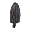 Secondhand Marco De Vincenzo Black Mesh Bomber Jacket - '10s