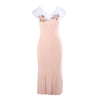 Secondhand Blumarine Sheer Silk Slip Dress With Floral Appliqué - '90s