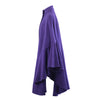Secondhand Roberto Capucci Vintage Haute Couture Purple Wool Cape - '70s