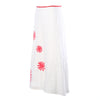 Secondhand Roberto Musso Graphic Sunburst Linen Maxi Skirt