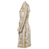 Secondhand Tao by Comme des Garçons Gold Baroque Pattern Trench Coat - '10s
