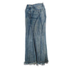 Secondhand Comme des Garçons by Junya Watanabe Man Pink Paneled Mermaid Denim Skirt -'00s