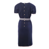 Secondhand Chanel Back Button Knit Dress - '90s