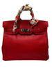 Secondhand Hermes Birkin Handbag Red Ardennes with Gold Hardware