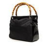 Gucci Nylon Bamboo Handbag Secondhand