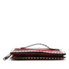 Valentino Canvas and Nappa Camouflage Rockstud Wristlet Clutch Secondhand