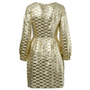 Secondhand Philosophy by Alberta Ferretti Sequin Mini Dress - '10s