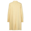 Secondhand Chloé Lemon Yellow Hemp And Silk Coat With Gold Buttons - '10s