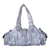 Secondhand Chloé Silver Leather Silverado Satchel - '10s