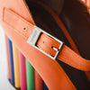 Secondhand Missoni Orange Upper And A Distinctive Multicolor Striped Block Heel - '10s