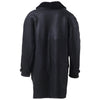 Secondhand Mac Douglas Black Natural Shearling Leather Coat-'10s