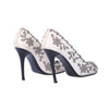 Secondhand Alexander Mcqueen Floral Cutwork Leather Pumps -'00s