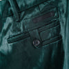 Secondhand Prada Emerald Satin Tailored Trousers – ’00s