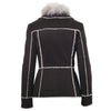 Secondhand Prada Vintage Wool Jacket with Fur Collar - '10s