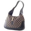 Secondhand Gucci Vintage GG Canvas Hobo Bag with Leather Trim – '00s