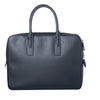 Secondhand Saint Laurent Black Leather Small Museum Flat Briefcase -
