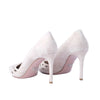 Secondhand Prada Suede Wave Cut-Out Pumps - '10s