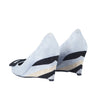 Secondhand Roger Vivier Trompette Black Wedge Buckle Pumps - '10s