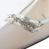 Secondhand Cesare Paciotti Silver Pumps - '10s