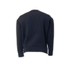 Secondhand Neil Barrett Oversize Bomber in Textured Leather Black Blue – ’10s