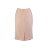 second hand Dolce & Gabbana Blush Pink Alpaca Wool Skirt Suit