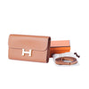 Secondhand Hermès Constance To Go Wallet in Gold Epsom Leather with Gold Hardware - '20s