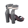 Secondhand Brunello Cucinelli Green Brown Colorblock Platform Sandal - '20s