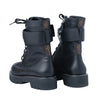 Secondhand Louis Vuitton Calfskin Territory Flat Ranger Boots -'10s