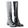 Secondhand Prada Black Patent Leather Boots - '10s