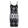 Secondhand Yigal Azrouël Embellished Geometric Bodycon Dress - '10s