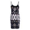 Secondhand Yigal Azrouël Embellished Geometric Bodycon Dress - '10s