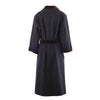 Secondhand Saint Laurent Rive Gauche Paris Velvet Trim Wool Coat – '70s