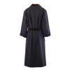 second hand Saint Laurent Rive Gauche Paris Velvet Trim Wool Coat – '70s