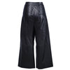Secondhand Dušan Leather Black Pants - '10s