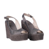Secondhand Castañer Wedge Espadrilles Taupe -'10s