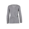 Secondhand Brunello Cucinelli Grey Cashmere V-Neck Sweater - '10s