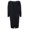 Secondhand Guy Laroche Black Flakes Dress Vintage - '70s
