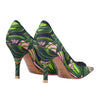 Secondhand Prada Multicolor Canvas Bow Pointed Toe Pumps - '10s