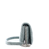 Caro Tweed Blue Shoulder Bag Secondhand