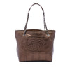 Chanel Distressed Calfskin Shopping In Moscow Tote Secondhand