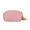 Secondhand Chanel Pink Quilted Mini Camera Bag - '90s