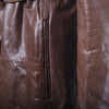 Secondhand Roberto Musso Brown Sheepskin Leather Trench Coat - '00s