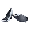 Secondhand Roger Vivier Trompette Black Wedge Buckle Pumps - '10s