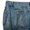 Secondhand Comme des Garçons by Junya Watanabe Man Pink Paneled Mermaid Denim Skirt -'00s